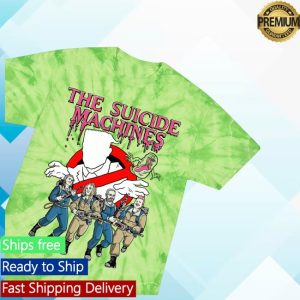 kenny The Suicide Machines Merch Shop Ghostbusters Tie Dye Shirtd