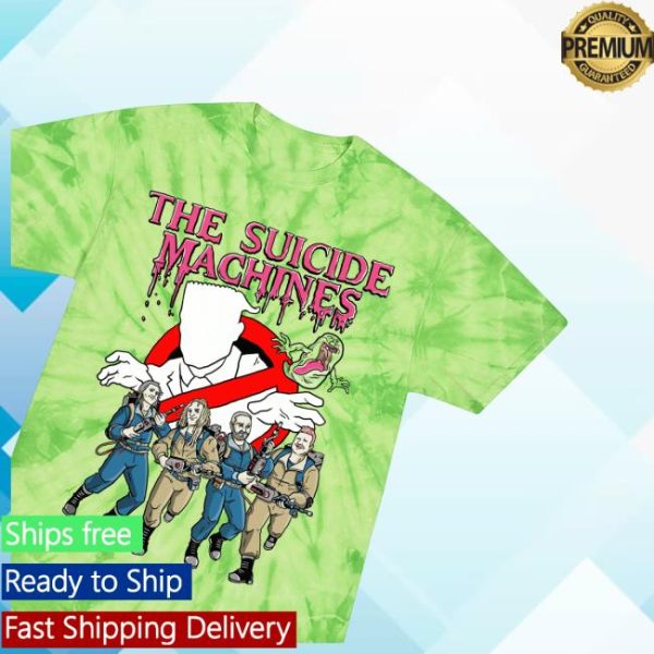 kenny The Suicide Machines Merch Shop Ghostbusters Tie Dye Shirtd