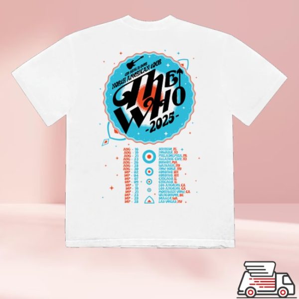 kenny The Who Merch Store The Song Is Over Guitar Arrow Dateback Shirts