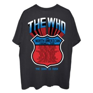 kenny The Who Merch Store The Song Is Over North America Highway Dateback Shirts