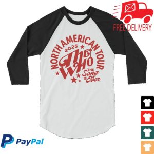 kenny The Who Merch Store The Song Is Over Tour Raglan