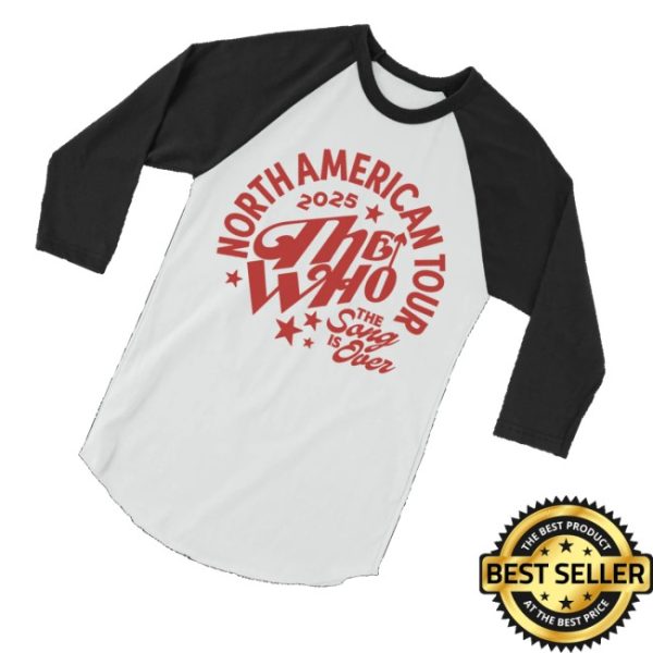 kenny The Who Merch Store The Song Is Over Tour Raglans