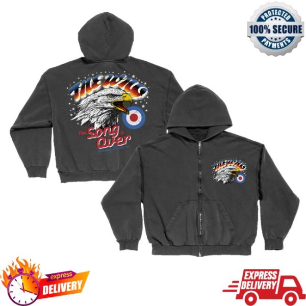 kenny The Who Merch Store The Song Is Over Zip Hoodiess