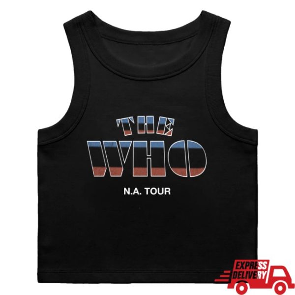 kenny The Who Merch Store The Who North America Tank Top