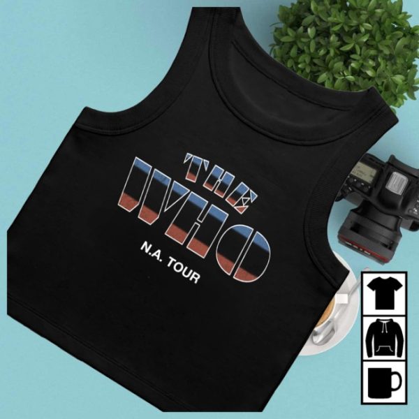 kenny The Who Merch Store The Who North America Tank Tops