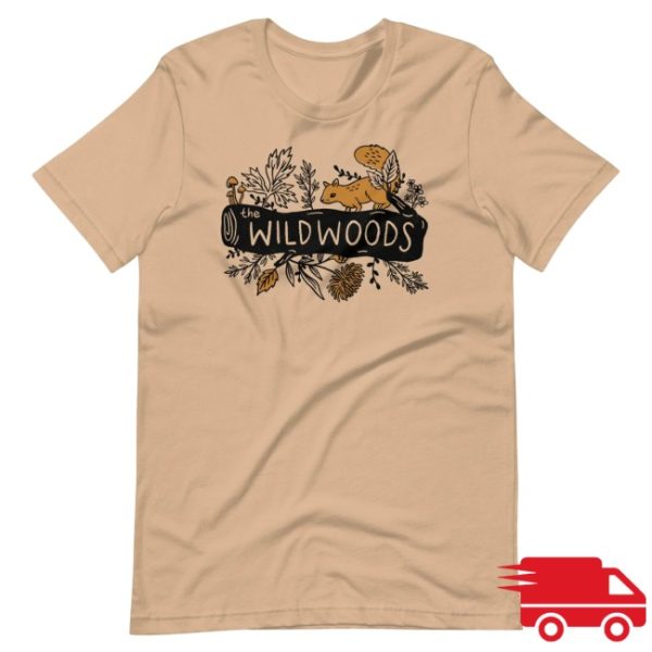 kenny The Wildwoods Merch Woodland Squirrel Shirt
