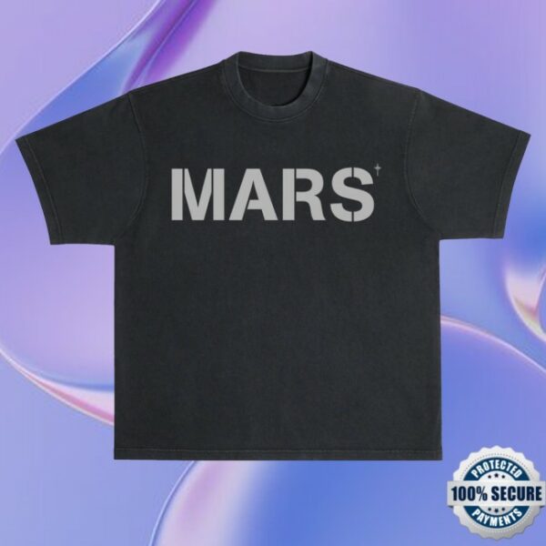 kenny Thirty Seconds To Mars Merch Metallic Mars Europe 2025 Tee1