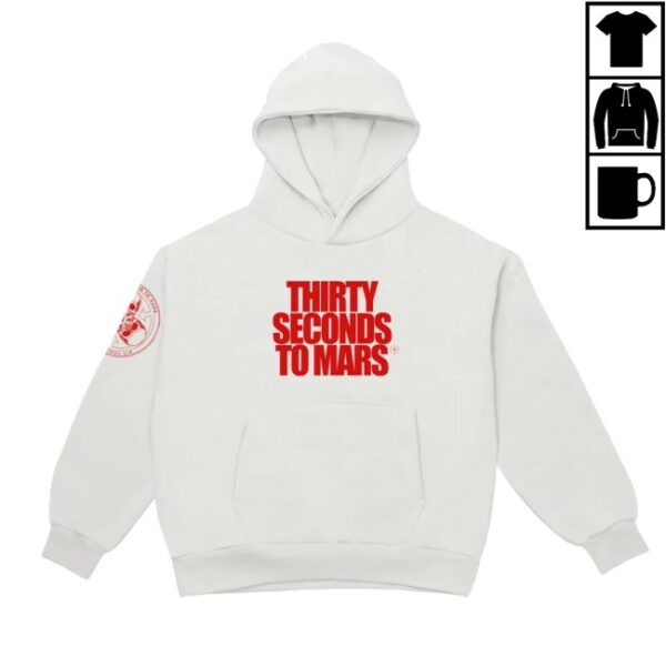 kenny Thirty Seconds To Mars Merch Store A Beautiful Lie 20Th Anniversary Arrow Hoodies
