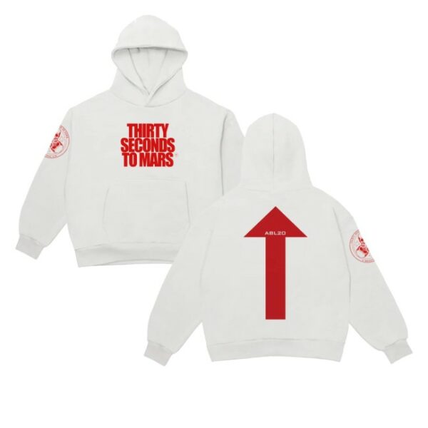 kenny Thirty Seconds To Mars Merch Store A Beautiful Lie 20Th Anniversary Arrow Hoodiesss