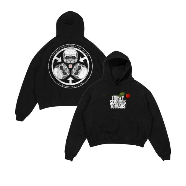 kenny Thirty Seconds To Mars Merch Store A Beautiful Lie 20Th Anniversary Rose Hoodiess