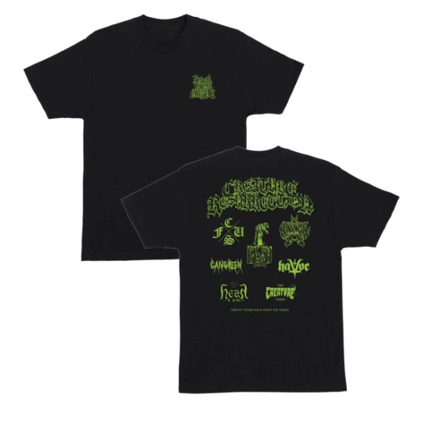 kenny Titus Merch Store Creature Resurrection Xx Heavyweighct Shirts