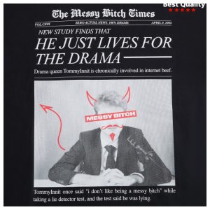 kenny Tommyinnit Merch Store Messy Bitch Times Shirt