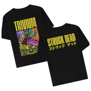kenny Trivium Store Merch Struck Dead Black Shirt1 kenny Trivium Store Merch Struck Dead Black Shirt1