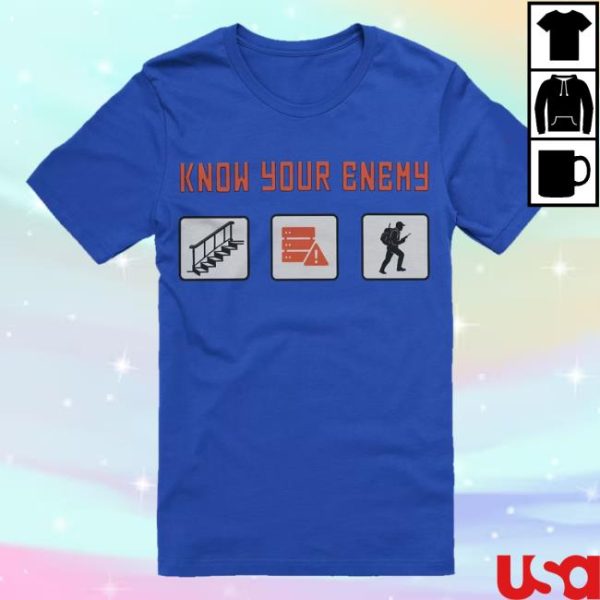 kenny Trmz Know Your Enemy Survival Icons Shirt