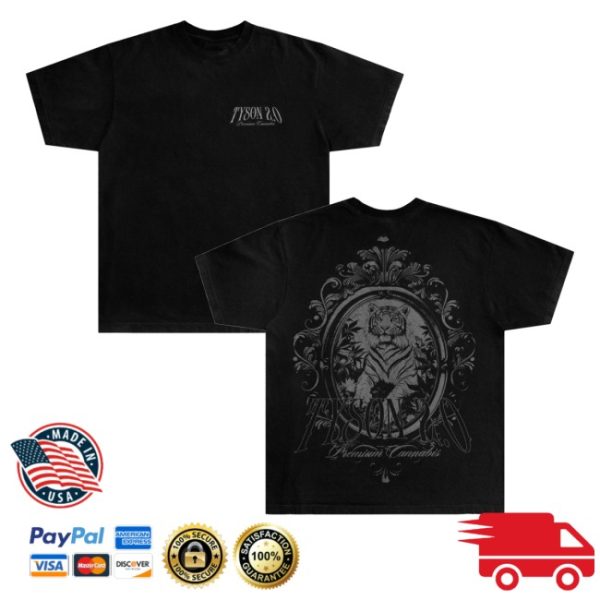 kenny Tyson 20 Merch Store Tiger Frame Shirtss