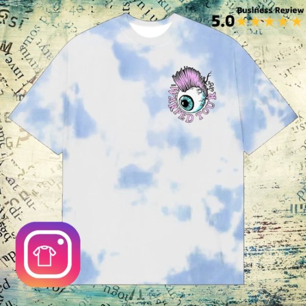 kenny Vans Warped Tour Merch Eye Ball Dye Tee