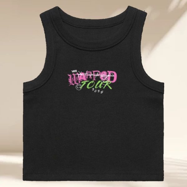 kenny Vans Warped Tour Merch Scream Skull Womans Tank 1