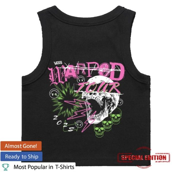 kenny Vans Warped Tour Merch Scream Skull Womans Tank0 1