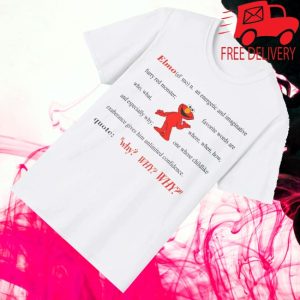 kenny Vintage 90S Sesame Street Elmo Definition Shirt1