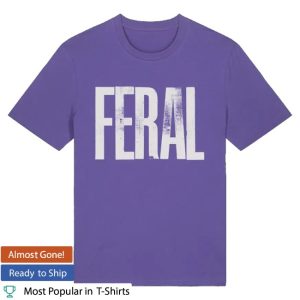 kenny WASTE Uk Merch Feral Purple Shirt