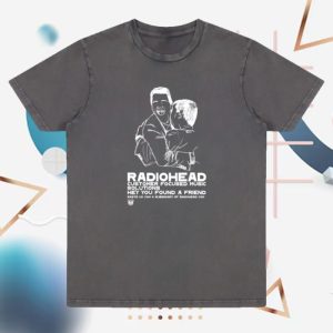 kenny WASTE Uk Merch Found A Friend Stone Washed Grey Shirt