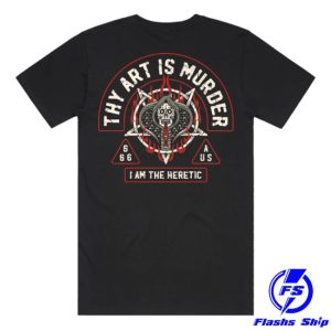kenny Warfare Merch I Am The Heretic Shirc