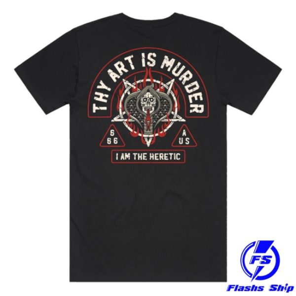 kenny Warfare Merch I Am The Heretic Shirc