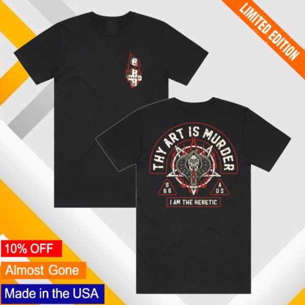 kenny Warfare Merch I Am The Heretic Shirtss