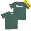 kenny Warner Music Store Merch Logic No Pressure Broken Logo Green Shirt0