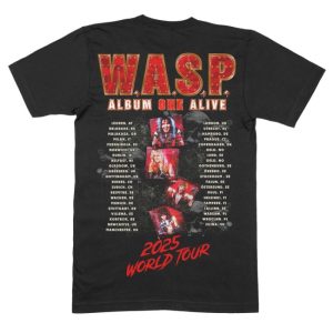 kenny Wasp Merch Album One Alive Band World Tour 2025 Official Black Shirt0 kenny Wasp Merch Album One Alive Band World Tour 2025 Official Black Shirt0