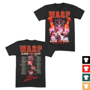 kenny Wasp Merch Album One Alive Band World Tour 2025 Official Black Shirt1 kenny Wasp Merch Album One Alive Band World Tour 2025 Official Black Shirt1