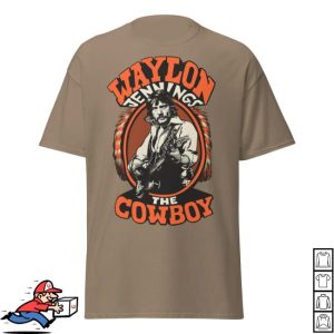kenny Waylon Merch Shop Store The Cowboy Waylon Jennings Shirt