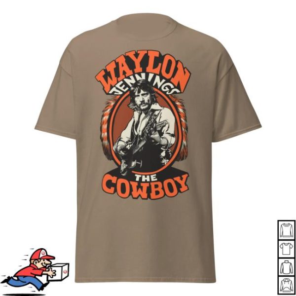 kenny Waylon Merch Shop Store The Cowboy Waylon Jennings Shirt