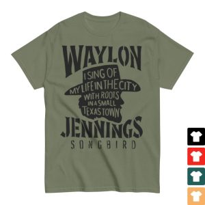 kenny Waylon Merch Store Cowboy Classic Waylon Jennings Shirt