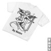 kenny Wear Icy Merch Store Cupid White Graphic Shirts