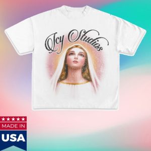 kenny Wear Icy Merch Store Virgin Mary Graphic Shirt