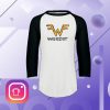 kenny Weezer Web Store Merch Shop Doodle Logo Raglan T Shirt