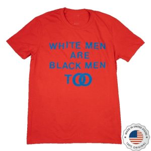 kenny White Men Are Black Men Too Red Shirt