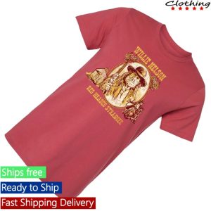 kenny Willie Nelson Merch Willie Nelson Red Headed Stranger Shirt1