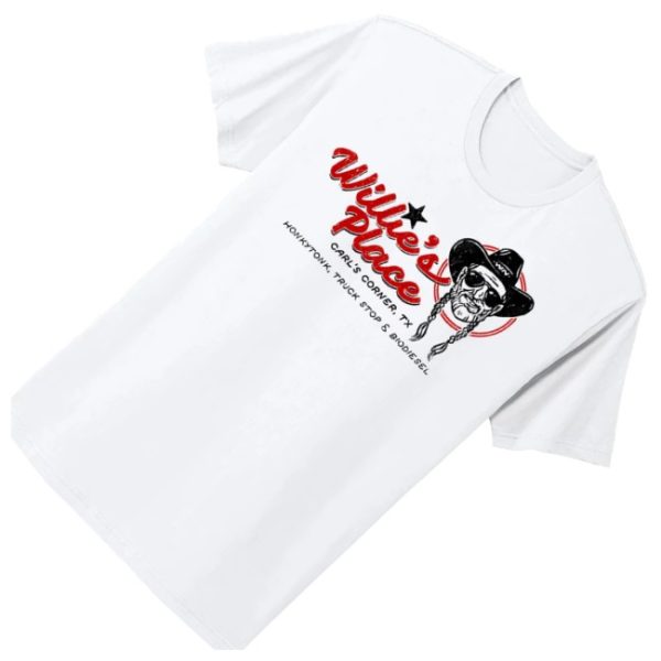 kenny Willie Nelson Merch Willies Place Shirt0