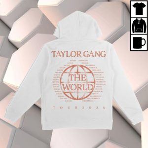 kenny Wiz Khalifa Merch Koj2 Tgtw Tour Hoodie Wht