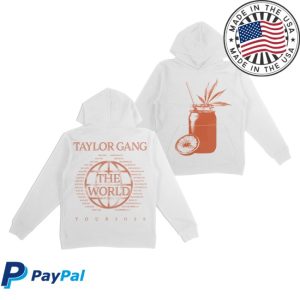kenny Wiz Khalifa Merch Koj2 Tgtw Tour Hoodie Wht1