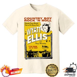 kenny Wyatt Ellis Merch Country Boy Rock N Roll Poster Tee