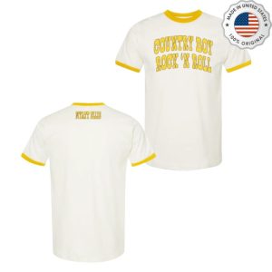 kenny Wyatt Ellis Merch Country Boy Rock N Roll Ringer Tee0 kenny Wyatt Ellis Merch Country Boy Rock N Roll Ringer Tee0