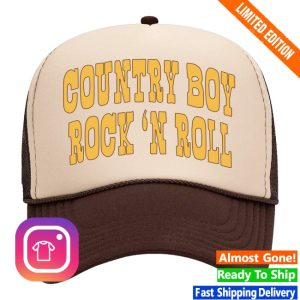 kenny Wyatt Ellis Merch Country Boy Rock N Roll Trucker Hat