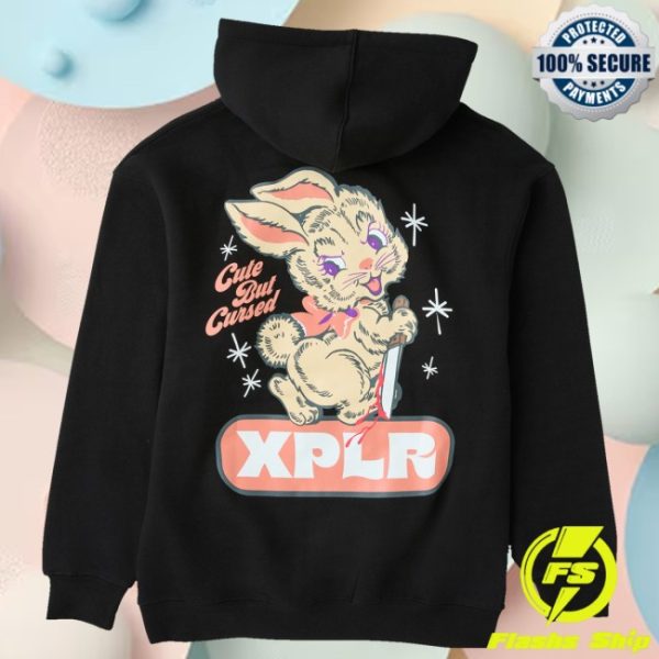 kenny Xplr Shop Merch Cute But Cursed Hoodie