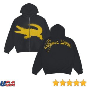 kenny Yeat Official Store Dangerous Summer Alligator Zip Hoodiess