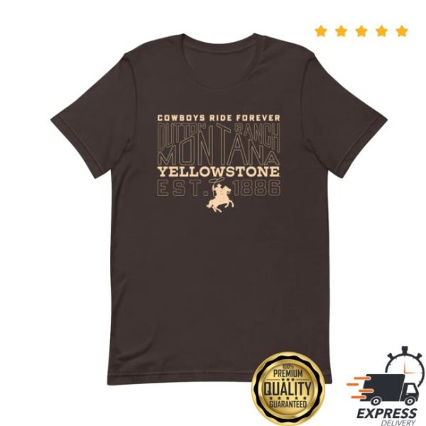 kenny Yellowstone Shop Merch Store Yellowstone Cowboys Ride Forever Unisex T Shirt