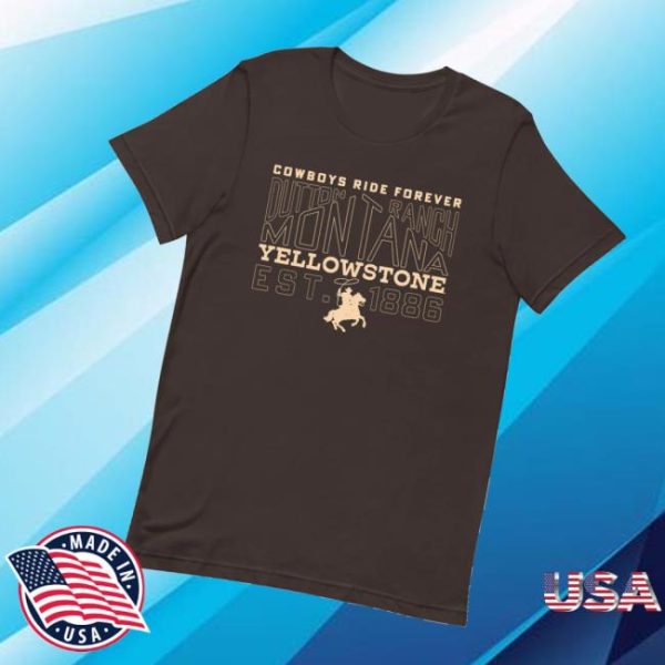 kenny Yellowstone Shop Merch Store Yellowstone Cowboys Ride Forever Unisex T Shirtv
