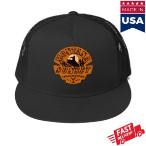 kenny Yellowstone Shop Merch Store Yellowstone Montana Sunset Trucker Hat kenny Yellowstone Shop Merch Store Yellowstone Montana Sunset Trucker Hat